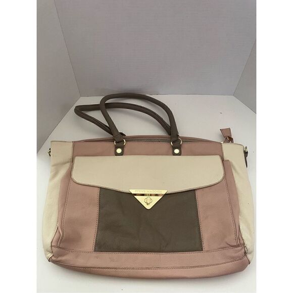 Steve Madden Women's Multicolor Colorblock  Shoulder laptop Hand Bag Purse Large - Picture 1 of 9